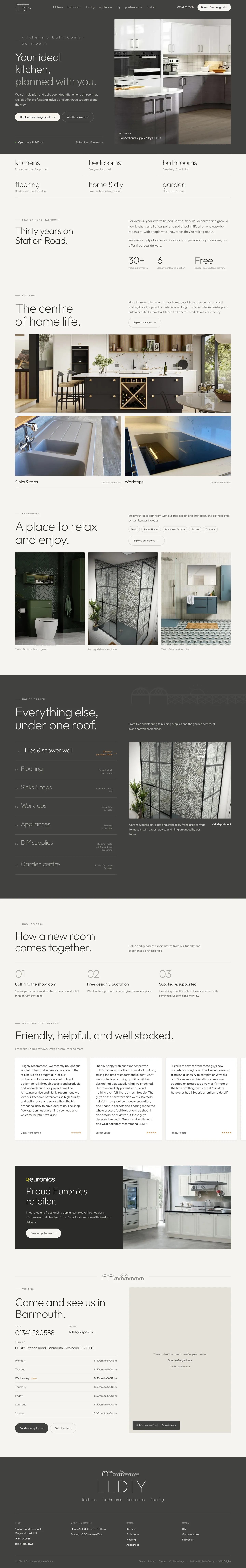 LL DIY., Home page