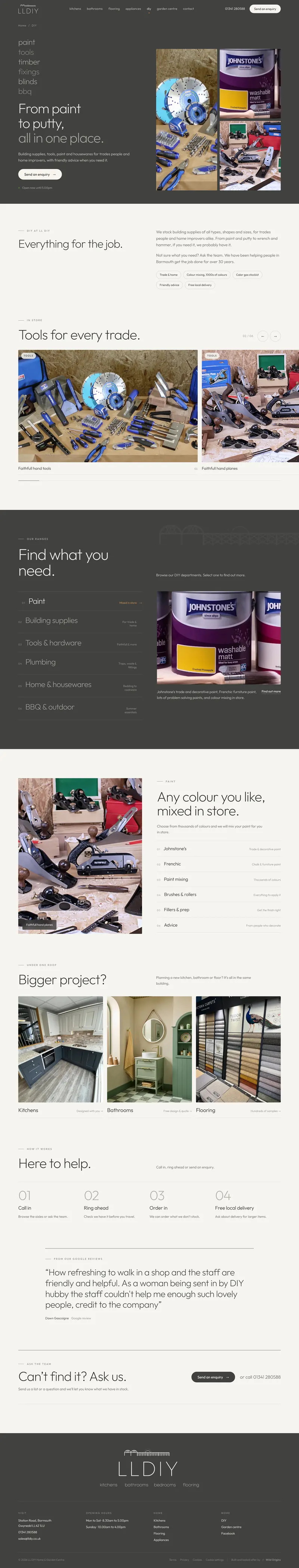 The LL DIY DIY page
