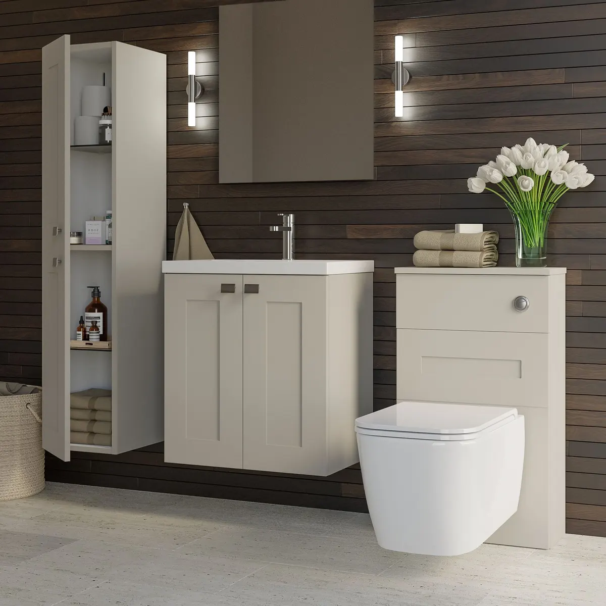 Bathrooms, Traditional