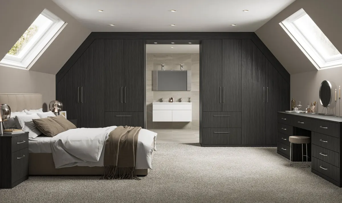 Bedrooms, Angled