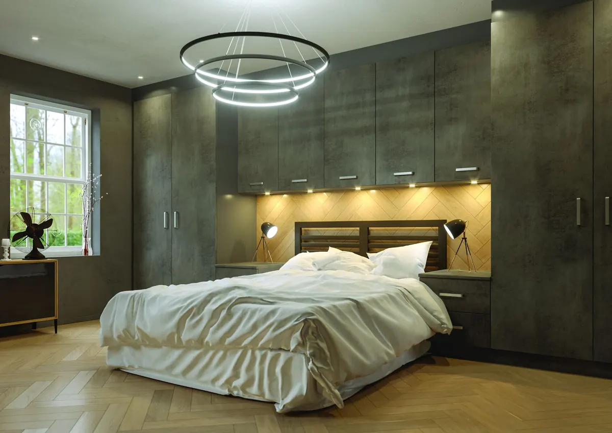 Bedrooms, Overbed