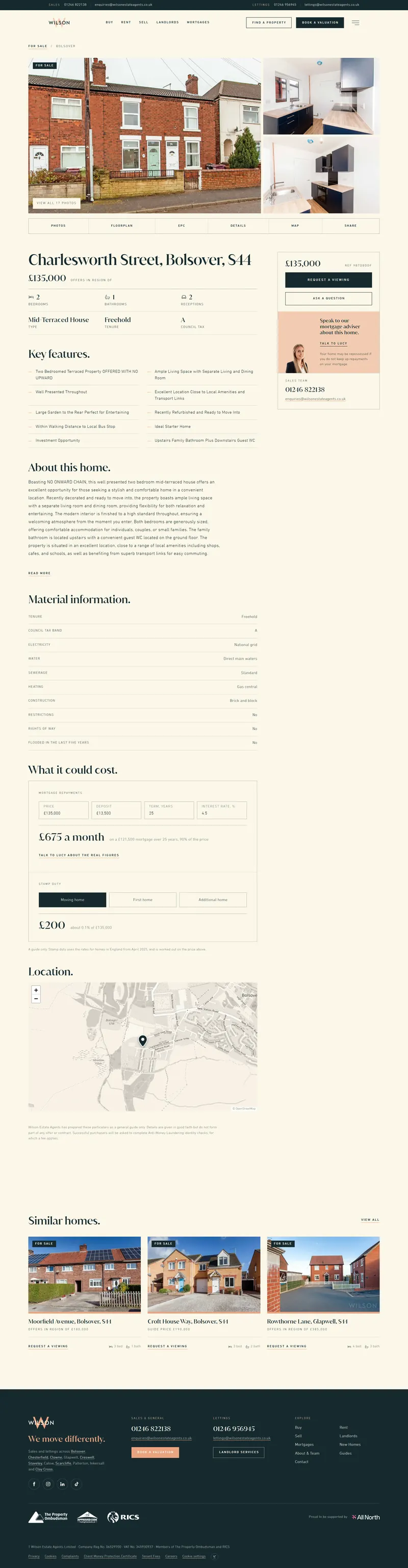 Every form on the site feeds the office CRM